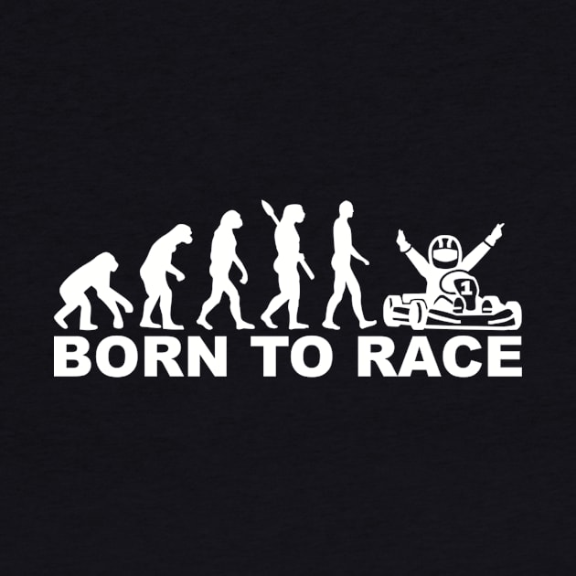 Evolution Born to race evolution by Designzz